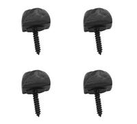 Loops 4 Pack 25X25mm Black Antique Door Studs For Elegant Home Decor - Door Handle