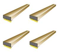 Loops 4 Pack - 5 Pack Setintumescent Fire Safety Adhesive Door Seal 1050 X 15 X 4mm Brown