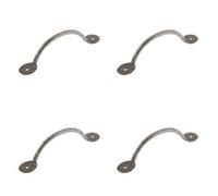 Loops 4 Pack Elegant Pewter Bow Cabinet Handle 127X35mm - Kitchen Drawer Pull Handle