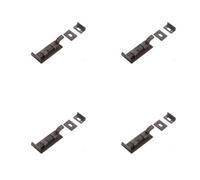 Loops 4 Pack High-Quality 102mm Necked Bolts In Beeswax Finish For Enhanced Security - Door Bolt Lock