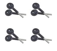 Loops 4 Pack High-Quality 75mm Locking Sash Stop Keys For Enhanced Security - Window Fastener