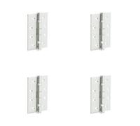 Loops 4 Pack High-Quality Certifire Stainless Steel Grade 13 Ball Bearing Hinges For Heavy Doors - 30/60 Fire Door Hinge