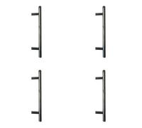 Loops 4 Pack High-Quality Polished Stainless Steel 19mm Pull Handle For Easy Installation - Door Handle