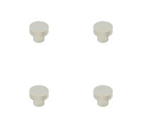 Loops 4 Pack Modern 30mm Polished Nickel Cupboard Knob For Stylish Home Decor - Kitchen Cabinet Knob