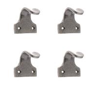 Loops 4 Pack Premium Pewter Sash Lifts 49X50X40mm For Stylish Windows - Window Fastener