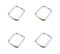 Loops 4 Pack Premium Polished Stainless Steel D Shape Pull Handle - 19mm, 150X19mm B2B Fixing - Door Handle