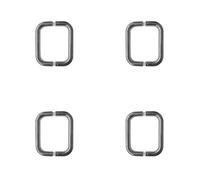 Loops 4 Pack Premium Polished Stainless Steel D Shape Pull Handle 19mm - 600X19mm B2B Fixing - Door Handle