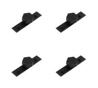 Loops 4 Pack Stylish 40mm Matt Black Cupboard Knob For Modern Interiors Kitchen Cabinet Knob
