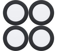 Loops 4 Pack Stylish Black Ceiling Spotlight For Modern Indoor Spaces