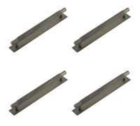 Loops 4 Pack Stylish Dark Bronze Cabinet Handle With 224mm Centers - Kitchen Drawer Pull Handle