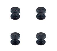 Loops 4 Pack Stylish Dark Bronze Cupboard Knob For Elegant Home Decor - Kitchen Cabinet Knob