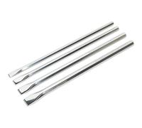 Loops 4 Piece 350mm Extra-Long Chisel Set - Hardened & Tempered - Chromoly Steel in Metallics Loops Metallics