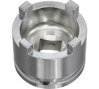 Loops 43mm Motorcycle Swingarm Castellated Locknut Socket - 4 Pin / Tooth 1/2" Drive Loops Multicolor