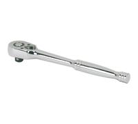 Loops 48-Tooth Pear-Head Ratchet Wrench - 1/4 Inch Sq Drive - Flip Reverse Mechanism Loops Multicolor