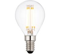 Loops 4W E14 LED Vintage Filament Golf Bulb - Warm White - Indoor/Outdoor LED Lamp Loops White