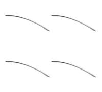 Loops 4X Curved Bow Cabinet Pull Handle 372 X 10mm 320mm Fixing Centres Chrome