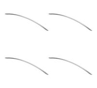 Loops 4X Curved Bow Cabinet Pull Handle 408 X 10mm 352mm Fixing Centres Chrome