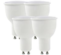 Loops 4x WiFi Colour Changing LED Light Bulb 4.5W GU10 Warm Cool White Dimmable Lamp Loops White