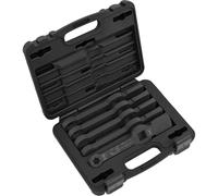 Loops 5 Piece Brake Caliper Slogging Wrench Set - 3/4" Sq Drive - TRX-Star - Bi-Hex Loops Multicolor