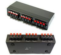 Loops 5 Zone Outdoor Bluetooth System 10x Weatherproof Black Speaker Garden Stereo Kit Loops Black