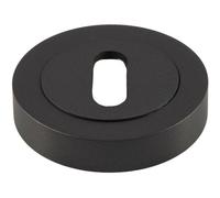 Loops 50mm Lock Profile Round Escutcheon Concealed Fix Matt Bronze Keyhole Cover Loops Multicolor