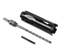 Loops 52mm x 150mm - Dry Diamond Core Drill Hole Saw - Hex Drive Adaptor - Drill Bit Loops Multicolor