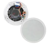 Loops 6.5" Round Ceiling Wall Speaker 100V Line / 8 Ohm 2 Way Premium Pa Surround