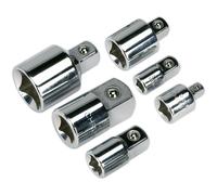 Loops 6 PACK - Male to Female Socket Adapter Size Converters - Imperial Square Drive Loops Multicolor