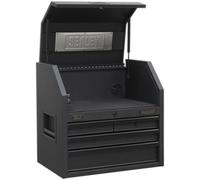 Loops 600 x 450 x 635mm 4 Drawer SOFT CLOSE Topchest Tool Chest Storage Cabinet Unit Loops Multicolor