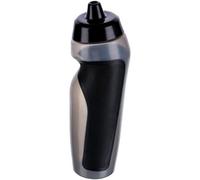 Loops 600Ml Sports Top Water Bottle - Clear - Gym Training Bicycle Screw Lid