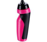 Loops 600Ml Sports Top Water Bottle - Pink - Gym Training Bicycle Screw Lid