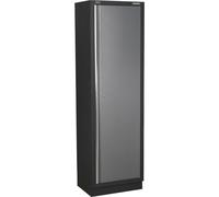 Loops 600mm Full Height Modular Floor Cabinet - Single Door - Four Adjustable Shelves Loops Multicolor