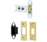 Loops 64mm Heavy Duty Satin Brass Tubular Deadbolts For Ultimate Security - Door Bolt