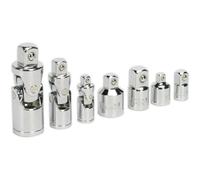 Loops 7 PACK - Male to Female Socket & Joint Adapter Size Converters - Square Drive Loops Multicolor