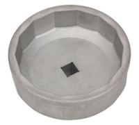 Loops 74mm Oil Filter Cap Wrench - 14 Flutes - 3/8" Sq Drive - Low Profile Design Loops Multicolor