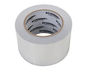 Loops 75mm x 45m Aluminium Foil Tape - Insulation/Underlay Jointing Seal Tape | Adhesive - sticks to most surfaces | Waterproof Vapour VCL Rated - Joist Gutter Downpipe Flooring Join Roll
