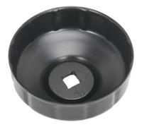 Loops 76mm Oil Filter Cap Wrench - 12 Flutes - 3/8" Sq Drive - Low Profile Design Loops Multicolor