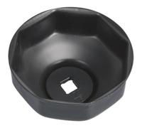 Loops 76mm Oil Filter Cap Wrench - 8 Flutes - 3/8" Sq Drive - Low Profile Design Loops Multicolor