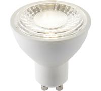 Loops 7W SMD GU10 LED Bulb - Cool White - Indoor/Outdoor Light Bulb - Matt White Lamp Loops White