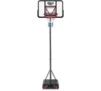Loops 8 - 10 Feet Basketball Stand Net - Adjustable Height Hoop - Portable Base Garden