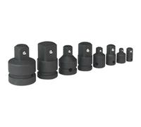 8 Piece Impact Socket Adaptor Set - Drop Forged Steel - Corrosion Resistant
