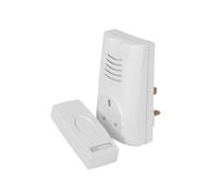 Loops 80m Range Wireless Remote Doorbell/Cordless Loud Door Chime -UK Plug Through -16 Melodies