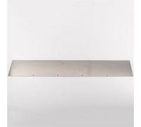 Loops 880mm X 150mm Plain Door Kickplate - Satin Stainless Steel Kick Plate Protector