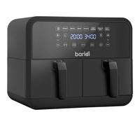 Loops 8L Dual Zone Air Fryer Oven - Versatile 8-In-1 Cooker With Two 4L Baskets For Healthy Cooking