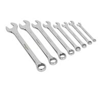 Loops 8pc Whitworth Socket Combination Spanner Set -12 Point Imperial Classic Car Ring Loops Multicolor