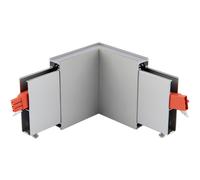 Loops 90 Degree Corner for Slim Commercial Suspension Lighting - 3W Cool White LED Loops White