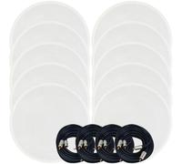 Loops Active Bluetooth 10 Ceiling Speaker Kit 50W Wireless HiFi Audio Streaming System