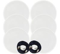 Loops Active Bluetooth 6X Ceiling Speaker Kit 50W Wireless Hifi Audio Streaming System