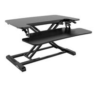 Loops Adjustable 71Cm Sit And Stand Desk Riser - Ergonomic Monitor Stand For Home Office