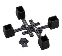 Loops Adjustable Chair Raiser Kit With Height Inserts For Enhanced Comfort And Accessibility